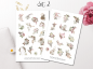 Preview: Hochzeit Sticker Set